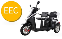 HKM-0449363 Foldable Mobility Scooter 1000W Motor 60V 20Ah Battery 31 mi Range 19 mph Speed 264.6 lb Capacity, Bluetooth