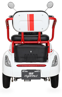 HKM-0547667 Foldable Mobility Scooter 1000W Motor 60V 20Ah Battery 43 mi Range 15 mph Speed 440.9 lb Capacity, Bluetooth