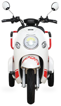 HKM-0547667 Foldable Mobility Scooter 1000W Motor 60V 20Ah Battery 43 mi Range 15 mph Speed 440.9 lb Capacity, Bluetooth