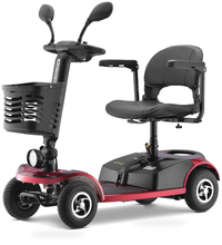 HKM-0809811 Foldable Mobility Scooter 350W Motor 24V 12Ah Battery 12.4 mi Range 8 mph Speed 264.6 lb Capacity, Folding Design