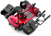 HKM-0809811 Foldable Mobility Scooter 350W Motor 24V 12Ah Battery 12.4 mi Range 8 mph Speed 264.6 lb Capacity, Folding Design