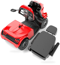 HKM-1039187 Foldable Mobility Scooter 950W Motor 24V 20Ah Battery 24.9 mi Range 12 mph Speed, Folding Design, Bluetooth