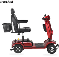 HKM-1071955 Foldable Mobility Scooter 400W Motor 20Ah Battery 12.4 mi Range 6.2 mph Speed, Digital Display, Folding Design
