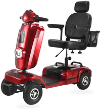 HKM-1071955 Foldable Mobility Scooter 400W Motor 20Ah Battery 12.4 mi Range 6.2 mph Speed, Digital Display, Folding Design