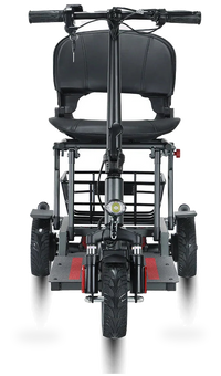 HKM-1497939 Foldable Mobility Scooter 350W Motor 24V 12Ah Battery 12.4 mi Range 6 mph Speed 242.5 lb Capacity, Bluetooth
