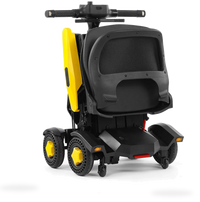 HKM-1923923 Foldable Mobility Scooter 250W Motor 24V 12Ah Battery 11.2 mi Range 5 mph Speed 330.7 lb Capacity, Bluetooth