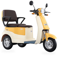 HKM-2022227 Foldable Mobility Scooter 1000W Motor 60V 20Ah Battery 55 mi Range 18.6 mph Speed 440.9 lb Capacity, Digital Display