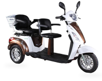HKM-2120531 4-Wheel Mobility Scooter 1000W Motor 60V 20Ah Battery 31 mi Range 19 mph Speed 220.5 lb Capacity, Disc Brake