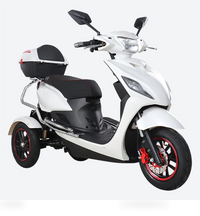 HKM-2186067 Foldable Mobility Scooter 650W Motor 60V 20Ah Battery 25 mi Range 15.5 mph Speed, Brushless Motor, Quiet & Smooth Ride