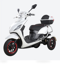 HKM-2186067 Foldable Mobility Scooter 650W Motor 60V 20Ah Battery 25 mi Range 15.5 mph Speed, Brushless Motor, Quiet & Smooth Ride