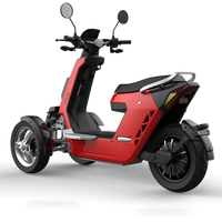 HKM-2284371 4-Wheel Mobility Scooter 2000W Motor 72V 30Ah Battery 56 mi Range 28 mph Speed 440.9 lb Capacity, LED Lights