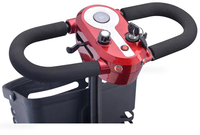 HKM-3169107 Foldable Mobility Scooter 250W Motor 24V Battery 12.4 mi Range 5 mph Speed 264.6 lb Capacity, Electromagnetic Brake
