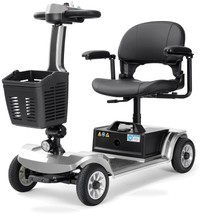 HKM-8580691 Foldable Mobility Scooter 250W Motor 24V 40Ah Battery 21.7 mi Range 3.73 mph Speed 330.7 lb Capacity, Bluetooth