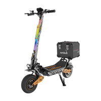 HKM-Z5M 43.5 Miles 60V 23Ah 1380Wh 3000W Dual-Motor Drive Long-Range Foldable Electric Scooter - Black