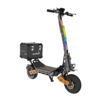 HKM-Z5M 43.5 Miles 60V 23Ah 1380Wh 3000W Dual-Motor Drive Long-Range Foldable Electric Scooter - Black