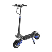 HKM-Z1M Pro 34.1 Miles 48V 20.8Ah 998Wh 1600W Dual-Motor Drive Long-Range Foldable Electric Scooter - Black