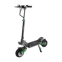 HKM-Z1M Pro 34.1 Miles 48V 20.8Ah 998Wh 1600W Dual-Motor Drive Long-Range Foldable Electric Scooter - Black