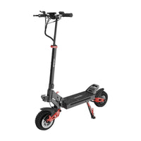 HKM-Z1M Pro 34.1 Miles 48V 20.8Ah 998Wh 1600W Dual-Motor Drive Long-Range Foldable Electric Scooter - Black