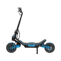 HKM-Z3M 43.5 Miles 60V 23Ah 1380Wh 3000W Dual-Motor Drive Long-Range Foldable Electric Scooter - Black