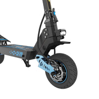 HKM-Z4M 43.5 Miles 48V 23Ah 1104Wh 2400W Dual-Motor Drive Long-Range Foldable Electric Scooter - Black