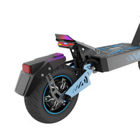 HKM-Z4M 43.5 Miles 48V 23Ah 1104Wh 2400W Dual-Motor Drive Long-Range Foldable Electric Scooter - Black