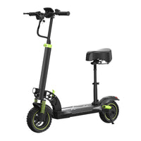HKM-M4X Long-Range Portable Folding E-Scooter with 800W Motor 48V 15.6Ah Battery 27.9 Mile Rear Hub All-Terrain Riding