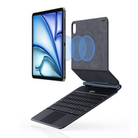 HKM-082707 Leather iPad Keyboard Case with Power Bank
