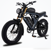 HKM-9392339 48V 36Ah Folding Electric Fat Tire Bike, 1500W Rear Hub Motor, 31 mph Top Speed, 7-Speed, 20 x 4.0 in Fat Tire