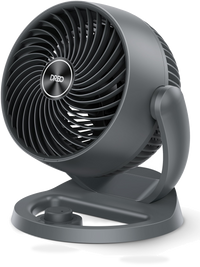 HKM-4312403 11 Inch Table Air Circulator Fan, 60ft Strong Airflow 120° Adjustable Tilt 20dB Low Noise 3 Speed Settings