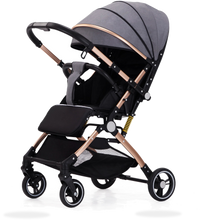 HKM-600019 Bi-Directional High Landscape Baby Stroller with Newborn Carriage and Four Wheels Travel System
