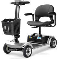 HKM-8580691 Foldable Mobility Scooter 250W Motor 24V 40Ah Battery 21.7 mi Range 3.73 mph Speed 330.7 lb Capacity, Bluetooth