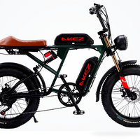 HKM-3816019 48V 36Ah Fat Tire Electric Bike, 1500W Front Hub Motor, 31 mph Top Speed, 20 x 4.0 in Fat Tire, Hydraulic Disc Brakes