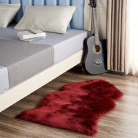 Plush Carpet Imitation Sheepskin Bedroom Wool Sofa Cushion Bay Window Cushion Irregular Non-slip Foot Pad Bedside Blanket