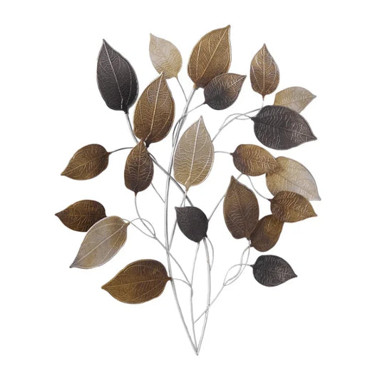 KTX-681747 Bronze Wall Décor for Indoor and Outdoor Decoration - Stylish Wall Hanging Art for Home and Hospitality Settings