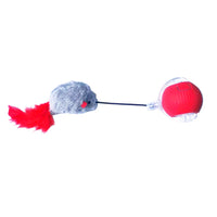 HKM-325843 Automatic Interactive Cat Toy Ball with Fast Rolling and Chirping for Indoor Play