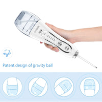 HKM-635219 Cordless Water Flosser for Effective Teeth Cleaning and Whitening