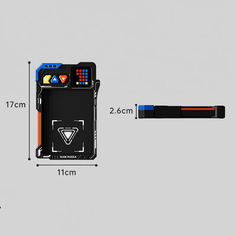 KTX-827347 500+ Challenge Brain Jigsaw Puzzles and Super Slide Puzzle Board Game for Kids - STEM Learning Toy