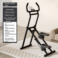 HKM-108179 Portable Foldable Cardio Climber Stair Stepper for Home Fitness Training