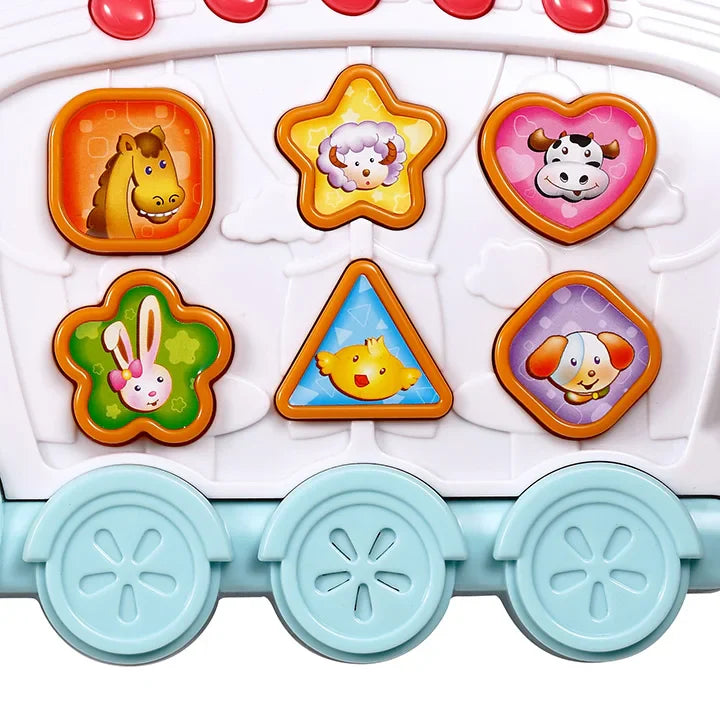 KTX-673555 Musical Train Educational Toy for Early Learning and Skill Development in Children