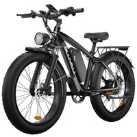 Shipped From US Warehouse: Adult 26-inch 48V 25Ah Electric Mountain Bike with Dual Hub Motors (Front & Rear) and Fat Tires