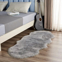 Plush Carpet Imitation Sheepskin Bedroom Wool Sofa Cushion Bay Window Cushion Irregular Non-slip Foot Pad Bedside Blanket