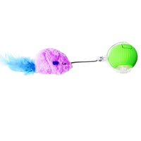 HKM-325843 Automatic Interactive Cat Toy Ball with Fast Rolling and Chirping for Indoor Play