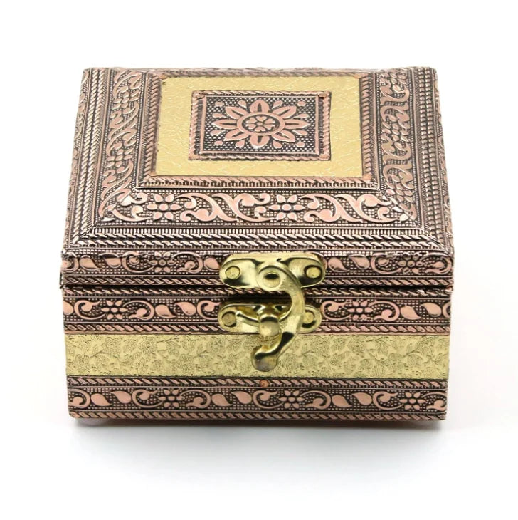 KTX-221011 Wooden Multipurpose Storage Organizer Box for Home, Kitchen, and Office