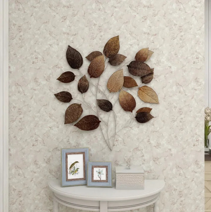 KTX-681747 Bronze Wall Décor for Indoor and Outdoor Decoration - Stylish Wall Hanging Art for Home and Hospitality Settings