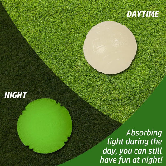 KTX-618451 Durable Interactive Waterproof Dog Chew Toy with Squeaker and Teeth Cleaning Features for Heavy Chewers