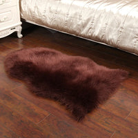 Plush Carpet Imitation Sheepskin Bedroom Wool Sofa Cushion Bay Window Cushion Irregular Non-slip Foot Pad Bedside Blanket