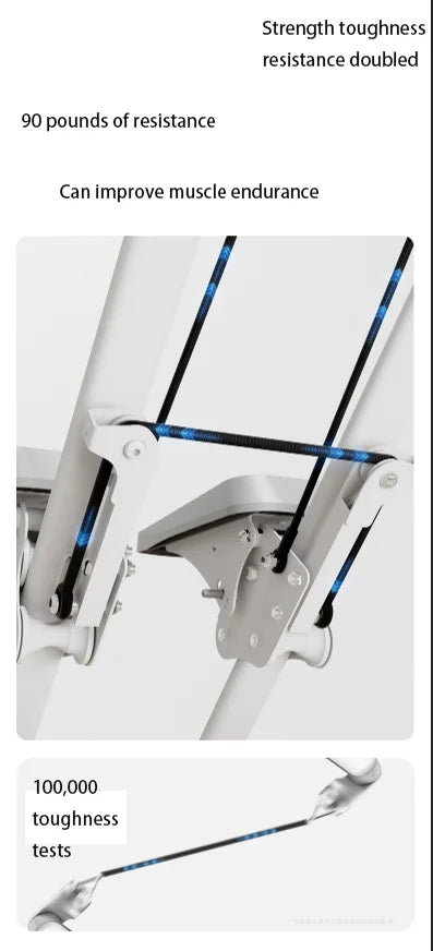 HKM-108179 Portable Foldable Cardio Climber Stair Stepper for Home Fitness Training