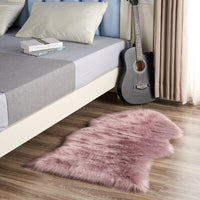 Plush Carpet Imitation Sheepskin Bedroom Wool Sofa Cushion Bay Window Cushion Irregular Non-slip Foot Pad Bedside Blanket