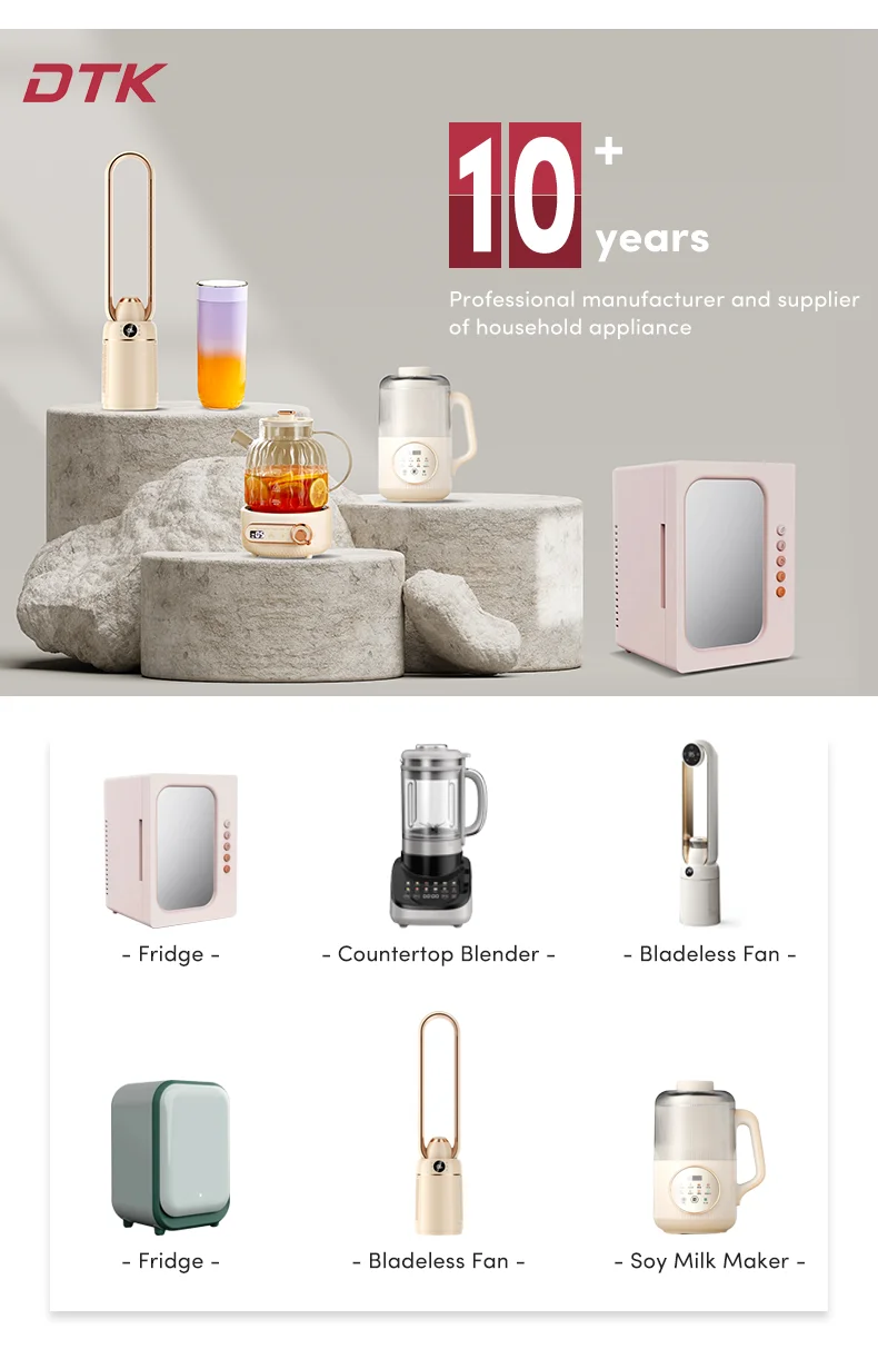 KTX-213395 Bladeless Fan with HEPA 13 Filter and Negative Ion Technology for Air Purification