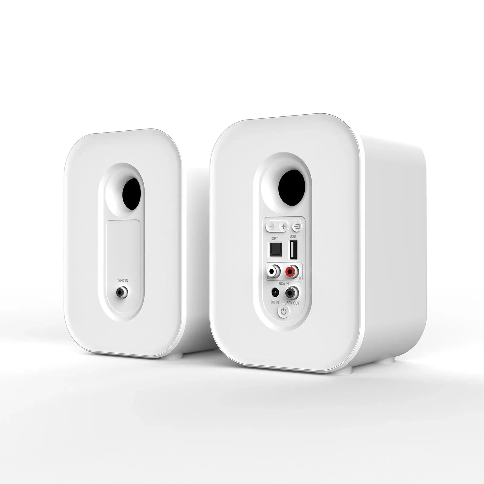 KTX-660755 Portable 50W BT Bookshelf Speakers for Home Audio - Active Stereo System